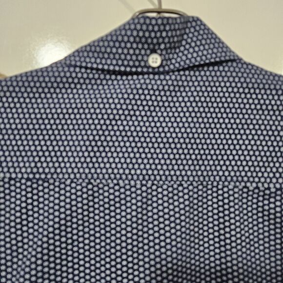 PD & C Peached Poplin Classic Fit 100% Cotton Button Up Shirt Size Medium Boho - Picture 9 of 13